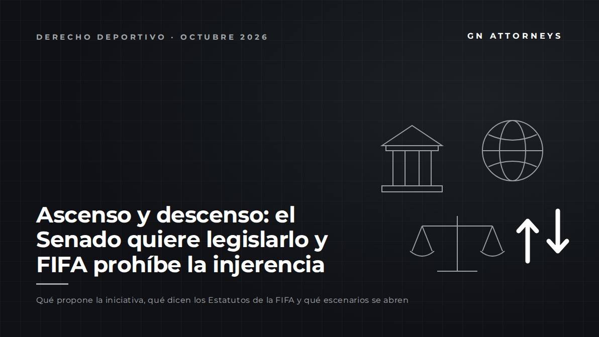 Iniciativa del Senado sobre ascenso y descenso en el futbol mexicano y la regla de la FIFA contra la injerencia de terceros